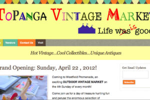 Old Topanga Vintage Market Web Site