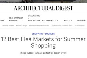 Architectural Digest Picks Topanga Vintage Market